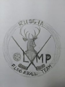 Идея для логотипа флорбольной команды Олимп